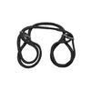 Indlæs billede i gallerifremviser, Japanese Style Bondage Wrist or Ankle Cotton Rope - Black