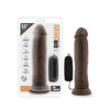 Afbeelding laden in Galerijviewer, Blush Dr. Skin Dr. Throb 9.5" Cock w/Suction Cup - Chocolate