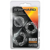 Ladda bilden i Galleri Viewer, Blush Stay Hard pärlade kukringar 3-pack - Klar