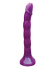 Ladda bilden i Galleri Viewer, Wet Dreams Skinny Me 7" Strap on med sele - Lila