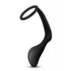 Charger l'image dans la visionneuse de la galerie, Blush Anal Adventures Silicone Cock Ring Plug Black
