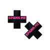 Carregar imagem no visualizador da Galeria, Pastease Spank Me Plus Preto Rosa Tamanho Único Acessório Fetiche