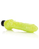 Carica l'immagine nel visualizzatore Galleria, Vibratore a forma di pene in gelatina 7" che si illumina al buio