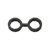 Carica l'immagine nel visualizzatore Galleria, Japanese Bondage Silicone Cuffs Small - Black