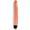 Załaduj obraz do przeglądarki galerii, King Cock 10" Wibrujący Stiffy - Flesh