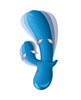 Load image into Gallery viewer, Bang Thick Silicone Rabbit Vibrator For Women 5.7 Inch Dual Stimulation Blue