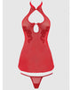 Carregar imagem no visualizador da Galeria, Dragon Mesh & Applique Chemise w/G-String 2 pc Set - Red XL