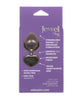 Load image into Gallery viewer, Jewel Black Diamond Heart Butt Plug - Large, Black