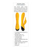Load image into Gallery viewer, Selopa Buzzz Bunny Rabbit Vibrator - Yellow/Black