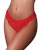 Carica l'immagine nel visualizzatore Galleria, Sugar High Split Crotch Panty - Red L/XL