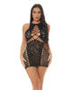Load image into Gallery viewer, Pink Lipstick Money Core Bodystocking Dress One Size