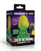 Carica l'immagine nel visualizzatore Galleria, Creature Cocks - Eye of the Dragon Silicone Butt Plug - Green