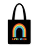 Încărcați imaginea în vizualizatorul Galerie, Love Wins Reusable Tote - Multi Color