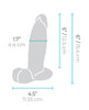 Załaduj obraz do przeglądarki galerii, b-Vibe Slipskin 6" Girthy - Mocha