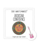 Charger l'image dans la visionneuse de la galerie, Warm Human Rockstar Confidence Mini Card & Charm