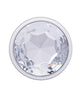 Indlæs billede i gallerifremviser, Gemsations 2 pc 3.25" & 3.7" Tapered Bling Bling Metal Butt Plug Training Set - Silver