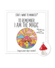 Load image into Gallery viewer, Warm Human I Am The Magic Mini Card & Charm