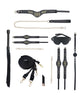 Carica l'immagine nel visualizzatore Galleria, Shots Ouch! London Collection Bondage Kit w/Bag - Black