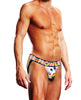 Load image into Gallery viewer, Prowler Oversized Paw Jock Strap - White/Multi MD
