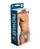 Ladda bilden i Galleri Viewer, Prowler Oversized Paw Jock Strap - White/Multi XL