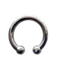 Afbeelding laden in Galerijviewer, Rouge Stainless Steel Horseshoe Cock Ring 30 mm - Sliver