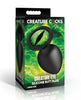 Afbeelding laden in Galerijviewer, Creature Eye Green Eye Silicone Butt Plug Large Cat Eye Design