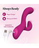 Load image into Gallery viewer, Blush Quinn Rabbit Vibrator - Burgundy