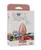 Cargue la imagen en el visor de la galería, Booty Bling Jeweled Metal Butt Plug Medium Gold Spade Shape