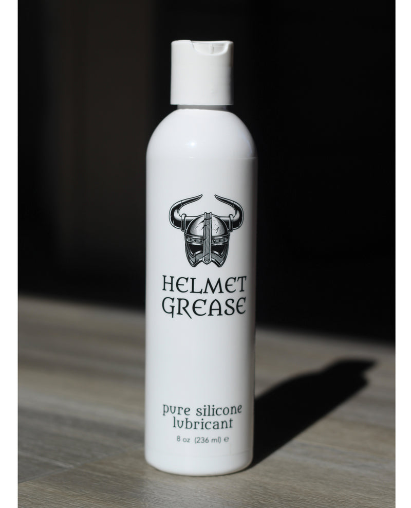 Cargue la imagen en el visor de la galería, Helmet Grease Pure Silicone Lubricant 8 Oz Bottle Long Lasting Pleasure