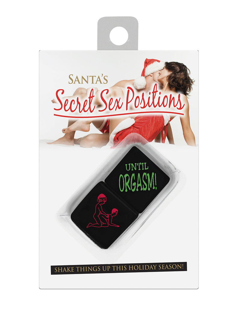 Load image into Gallery viewer, Santa Holiday Couples Sex Positions Dice Game For Adults Novelty