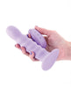 Cargue la imagen en el visor de la galería, Dildo vibrador de silicona acanalado Colours de 6 pulgadas con control remoto