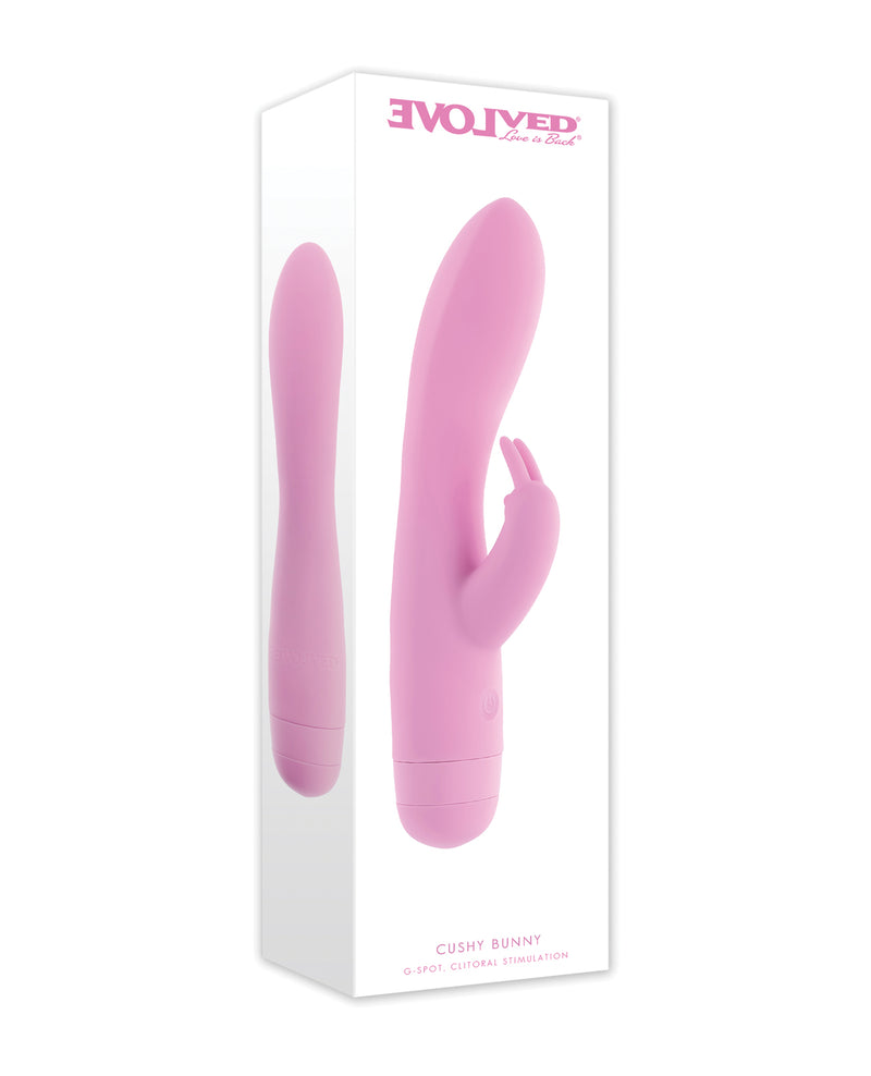 Cargue la imagen en el visor de la galería, Vibrador conejo de doble motor Evolved con cuello flexible y 7 velocidades, rosa