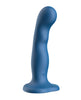 Cargue la imagen en el visor de la galería, Arnés con dildo ondulado Luv y vibrador Luv azul, con base de succión y estimulación dual