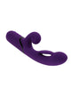 Cargue la imagen en el visor de la galería, Vibrador tipo consolador de globo expansible Evolved Pleasure Puff, morado