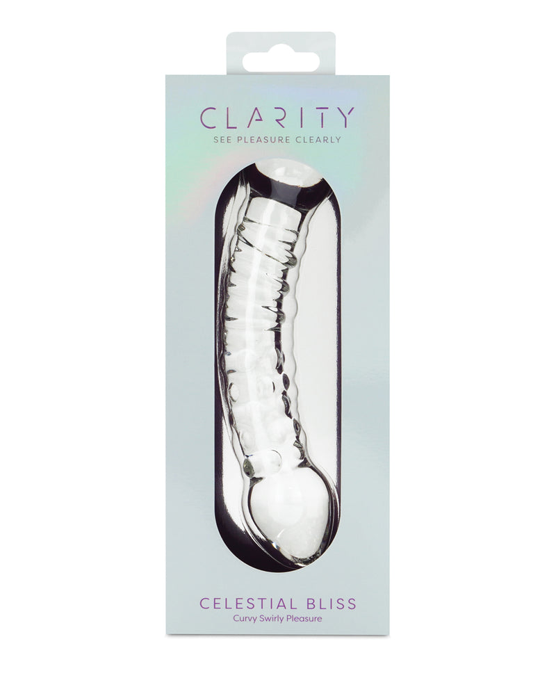 Load image into Gallery viewer, Celestial Bliss Double Ended Glass Dildo Borosilicate Handblown