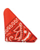 Cargue la imagen en el visor de la galería, Anillo para el pene de silicona Rock Solid The Code, naranja y negro, con bandana