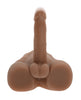 Load image into Gallery viewer, No Eta Evolved Thrusting And Vibrating Realistic Shaft Dildo Dark
