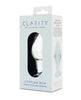 Charger l'image dans la visionneuse de la galerie, Plug anal en verre premium Clarity avec extrémité en forme de bourgeon utopique, design conique en borosilicate