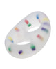 Cargue la imagen en el visor de la galería, Anillo doble para el pene Alpha de silicona líquida para una erección más firme y un placer duradero