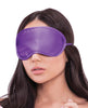 Load image into Gallery viewer, Premium Collar Cuffs Leash Set Purple Soft Lined Adjustable Restraints