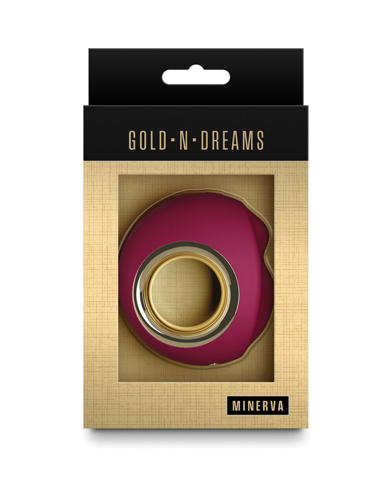 Load image into Gallery viewer, Gold N Dreams Minerva Compact Rechargeable Silicone Vibrator