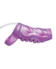 Charger l'image dans la visionneuse de la galerie, Rallonge de pénis violette en silicone avec fonction éjaculatoire, design de tentacule à siphon