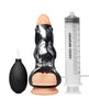 Încărcați imaginea în vizualizatorul Galerie, Pompă de penis din silicon Creature Cocks Night Prowler, cu ejaculare feminină - argintiu
