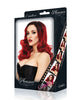 Load image into Gallery viewer, Pleasure Wigs Candice Red Black Synthetic Wig Fully Adjustable For Costume