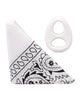 Cargue la imagen en el visor de la galería, Conjunto Rock Solid The Code de anillo para el pene de silicona bicolor con bandana a juego
