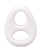 Cargue la imagen en el visor de la galería, Conjunto Rock Solid The Code de anillo para el pene de silicona bicolor con bandana a juego