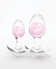 Charger l'image dans la visionneuse de la galerie, Kit Cosmic Glams de plug rose en silicone avec billes de verre internes