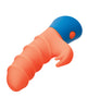 Indlæs billede i gallerifremviser, Rave Tickler Dual Silicone Massager Swirled Shaft Three Flicker Tips