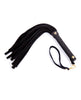 Load image into Gallery viewer, Plesur Real Leather Mini Flogger Black 11 Inch BDSM Toy