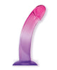 Load image into Gallery viewer, Shades Jelly Gradient TPR Dildo Large Pink Purple Ombre